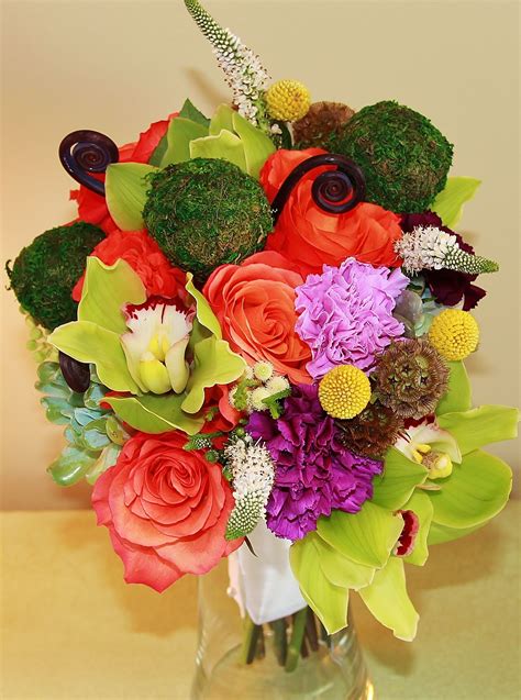 Alexandras Eclectic Colourful Bouquet By Kensington Colorful