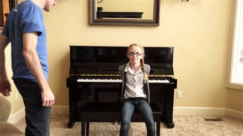 Brother And Sister Perform A Dueling Piano Mashup Of Songs From Disneys Frozen While Facing