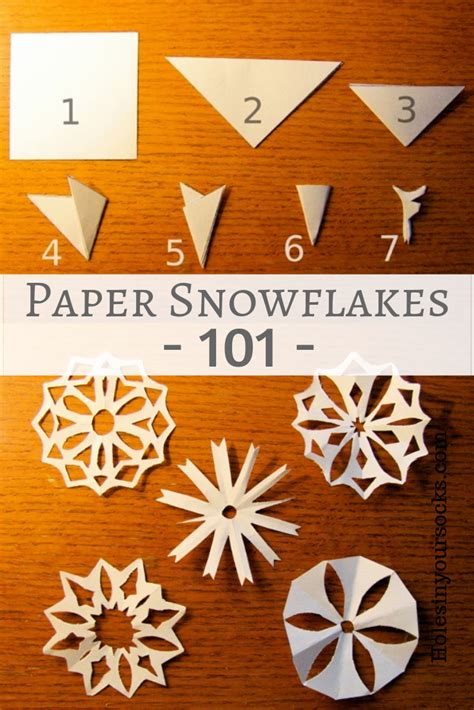 How To Make Paper Snowflakes Diy Paper Snowflakes Pattern Paper
