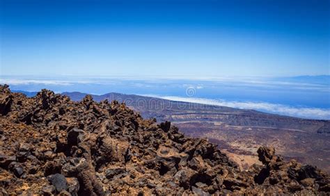 Beautiful Landscape Of Teide National Park Tenerife Canary Island