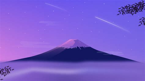 2560x1440 Mount Fuji Minimal 1440p Resolution Hd 4k Wallpapers Images Backgrounds Photos And