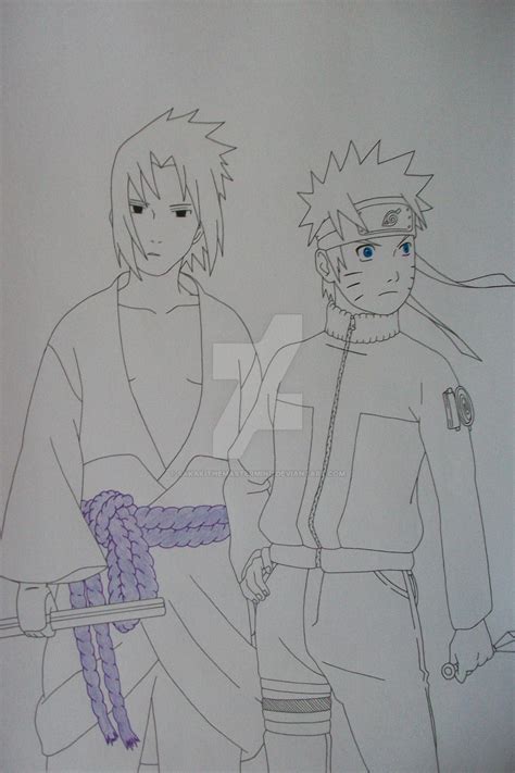 Still Friends Naruto Uzumaki And Sasuke Uchiha By