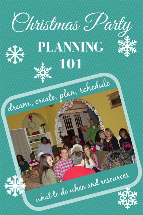 Christmas Party Planning 101 | Christmas party planning, Party planning 101, Party planning