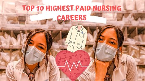 Top 10 Highest Paid Nursing Careers Youtube