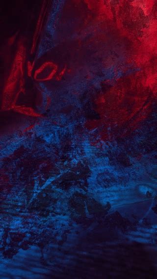 320x568 Abstract Blue Red Splash Thick 4k Wallpaper320x568 Resolution