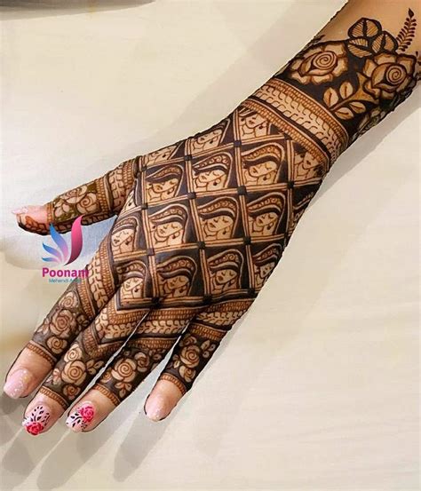 Finger mehndi designs are best for those women who prefer not to apply complicated designs. 100+ Latest Bridal Mehndi Designs 2021 Images ...
