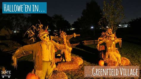 Greenfield Village In Dearborn Michigan Halloween Time Youtube
