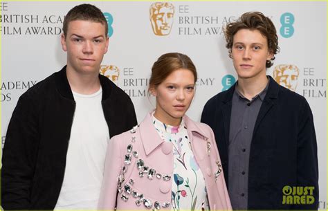 Lea Seydoux And Will Poulter Bafta Rising Star Nominees 2014 Photo