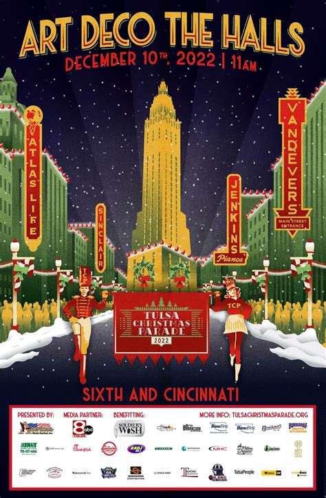 Poster Tulsa Christmas Parade 2024