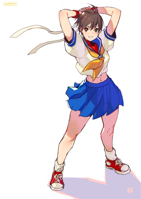 Sakura By Kotatsu Street Fighter Know Your Meme