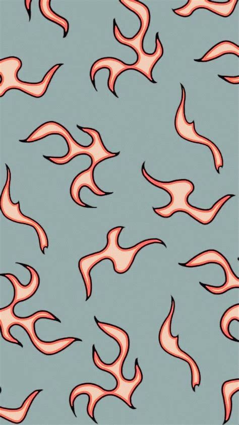 Collection by t w • last updated 3 weeks ago. Aesthetic Flame wallpaper | Iphone wallpaper pattern, Edgy ...
