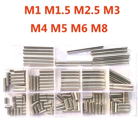 Dowel Cylindrical Pin Locating Dowel M15 M2 M25 M3 M4 M5 M6 M8 Stainless Steel 304 Fixed Shaft