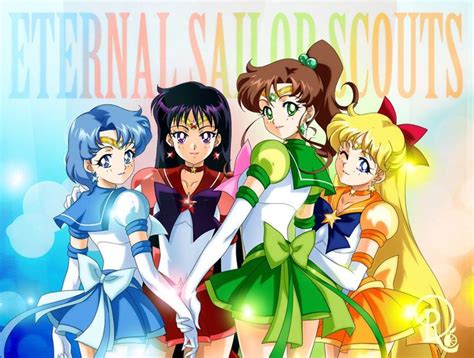 Eternal Sailor Scouts Sailor Moon Sailor Moon Crystal Sailor Moon Art