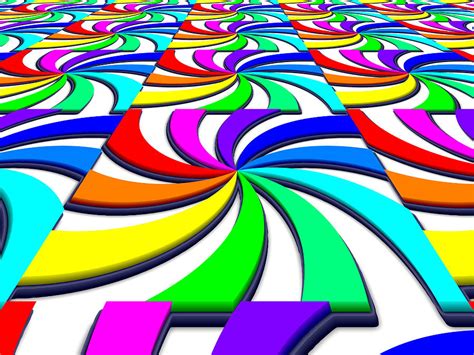 Rainbow Spectral Swirl Digital Art By Miroslav Nemecek Fine Art America
