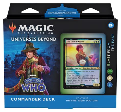 Mtg Doctor Who Commander Deck Blast From The Past Magic Products