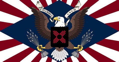 Fascist United States Flag Alt History Vexillology