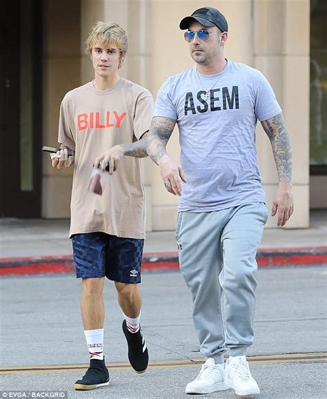 Justin Bieber And Dad Jeremy Head Out For Sushi Express Digest