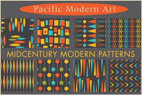 Mid Century Modern Patterns Vol 3 | Custom-Designed ... Free svg image & icon.