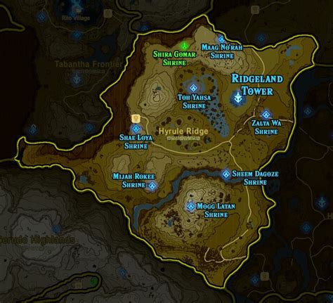 Zelda Breath Of The Wild Shrine Maps And Locations Polygon Zelda