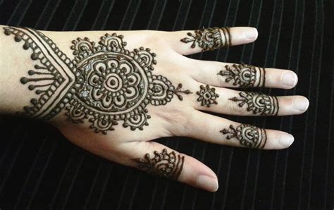 Simple Pretty Indian Henna Easy Indian Arabic Fusion