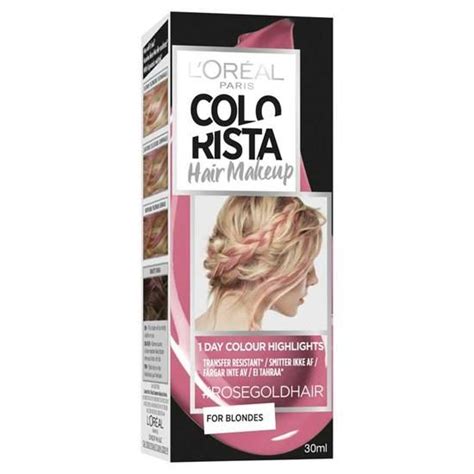 Попытки найти свой розовый краситель для волос, чтобы добиться нужного оттенка, привели меня к пробе новинки: Colorista Hair Makeup Temporary Rose Gold Hair Colour | L'Oréal Paris Australia & New Z… (With ...