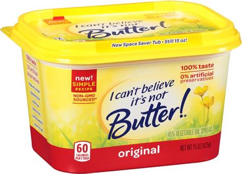 Maybe you would like to learn more about one of these? I Can't Believe It's Not Butter! Original Spread | Hy-Vee ...