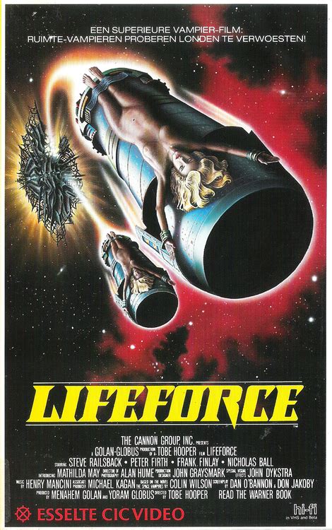 lifeforce 1985 by tobe hooper movie posters in 2019