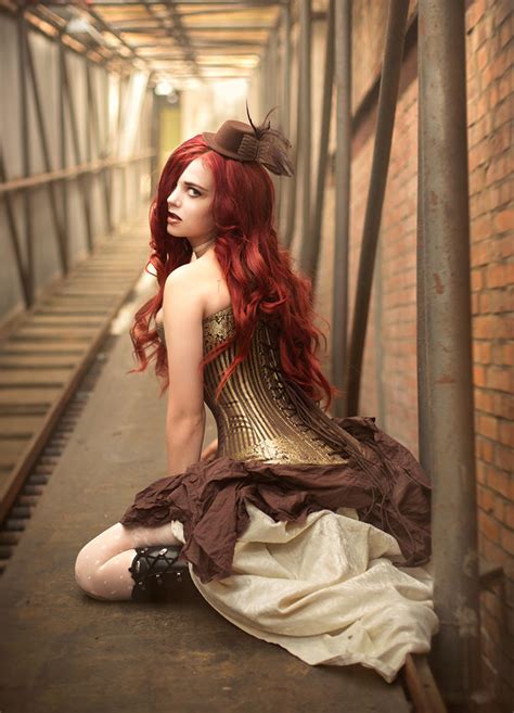 Steam Punk Pin Up By Simplearts On Deviantart