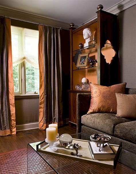 15 close to fruity orange living room designs | home design lover. 24 Amazing Rust And Grey Living Room Color Schemes ...