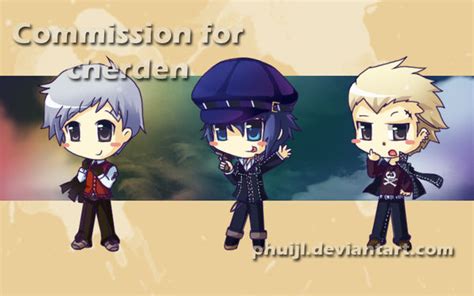Commission Persona Chibis By Phuijl On Deviantart
