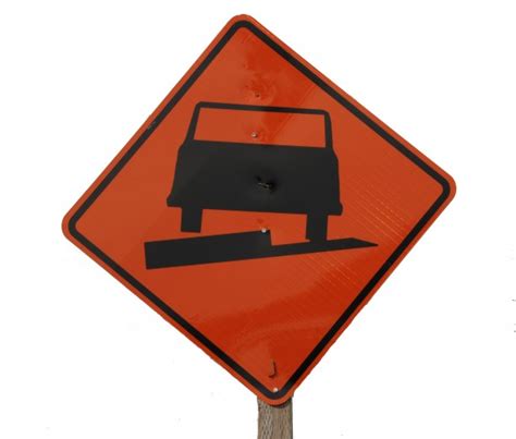Uneven Pavement Highway Sign Free Stock Photo Public Domain Pictures
