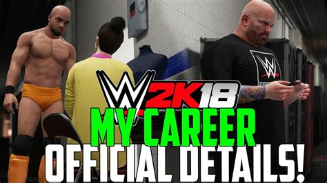 Wwe 2k18 Official My Career Details Youtube