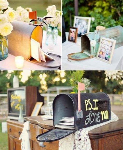 ️ 50 Charming Mailbox Wedding Décor Ideas Hi Miss Puff
