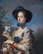 File:Charles André Van Loo - Madame de Pompadour en belle jardinière ...