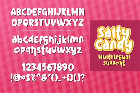 Salty Candy Font Dfonts