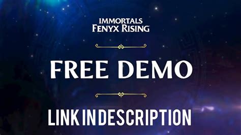 Immortals Fenyx Rising Demo Youtube