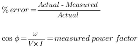Often random error determines theprecision of the experiment or limits the precision. What is a Power Factor Meter