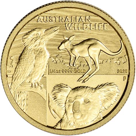 2020 P Australia Gold Australian Wildlife 14 Oz 25 Bu 20 P Au
