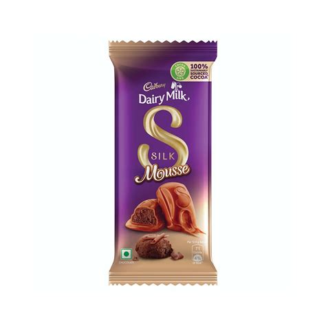 Cadbury Dairy Milk Silk Mousse Chocolate Bar 116g Amazon In Grocery