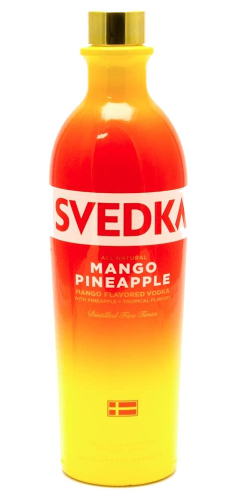 Svedka Mango Pineapple Vodka 750ml Luekens Wine And Spirits