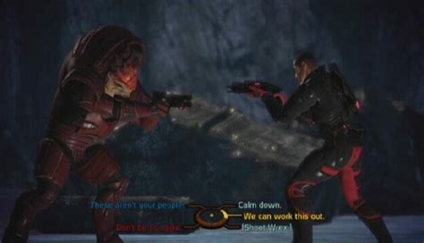 When wrex tells shepard about this assignment on the normandy in mass effect, he mentions he wanted to search for the turian profiteer tonn actus, who he suspects has his family's armor. Virmire - Mass Effect Guide and Walkthrough