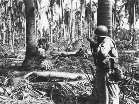 Photo American Soldiers Fighting In The Jungles Of Leyte Philippine