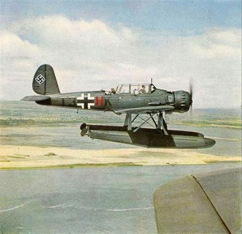 Arado Ar 196 Reconnaissance Aircraft Luftwaffe Planes Fighter Aircraft