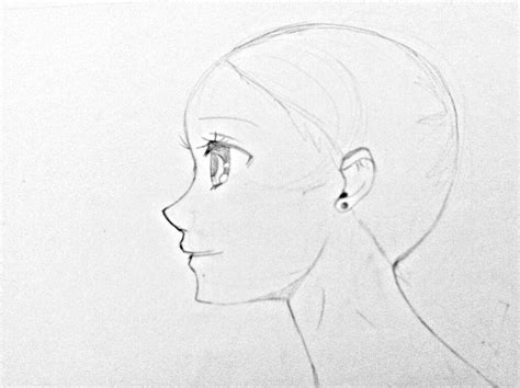 How To Draw Anime Heads Side View Learn How To Draw Anime Manga Head Face With Simple Easy Step