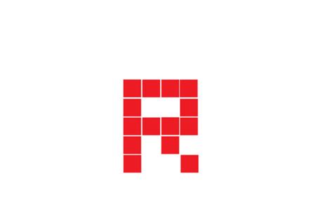 Pixel Alphabet R Graphic By Rfg · Creative Fabrica