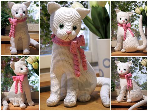 pattern english only window cat crochet cat crochet decorative cat amigurumi cat instant pdf