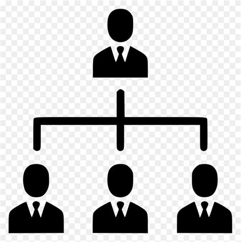 Business Hierarchy Leadership Management Organization Team Icon