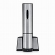 Waring CRS50 Electric Wine Opener - Foil Cutter, Charging Base, Brushed ...