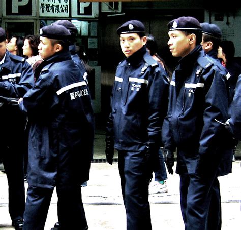 Hong Kong Ptu Officers Of Hong Kongs Police Tactical Unit Flickr