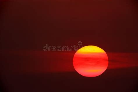 Red Sunset Stock Photo Image Of Beautiful Landscape 18774032